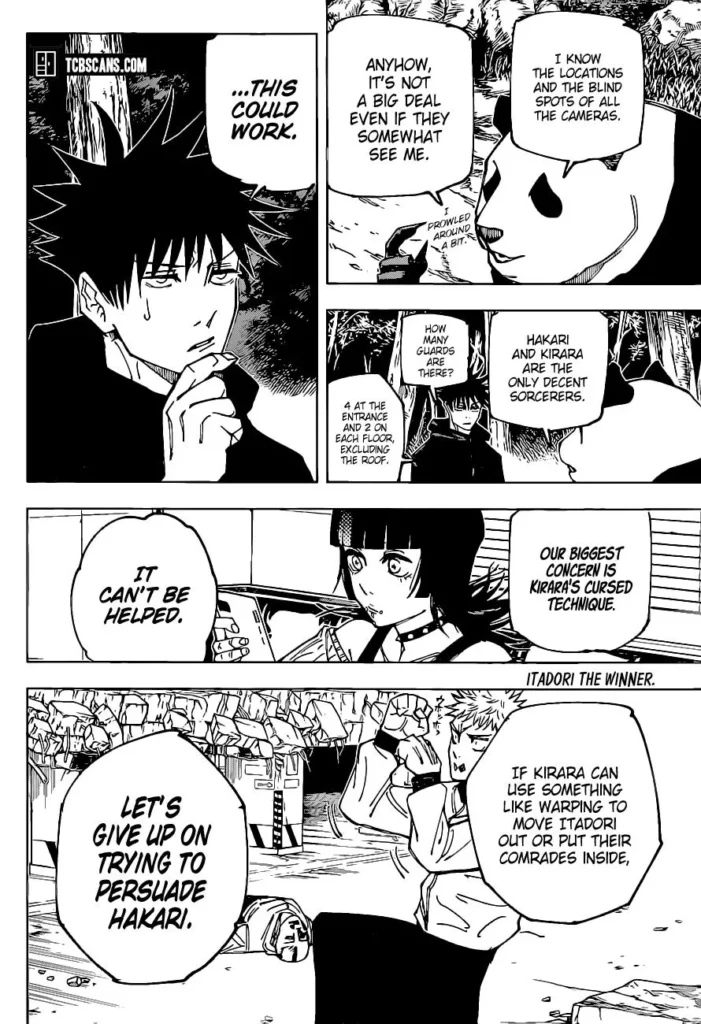 JJK Manga Chapter 154 4