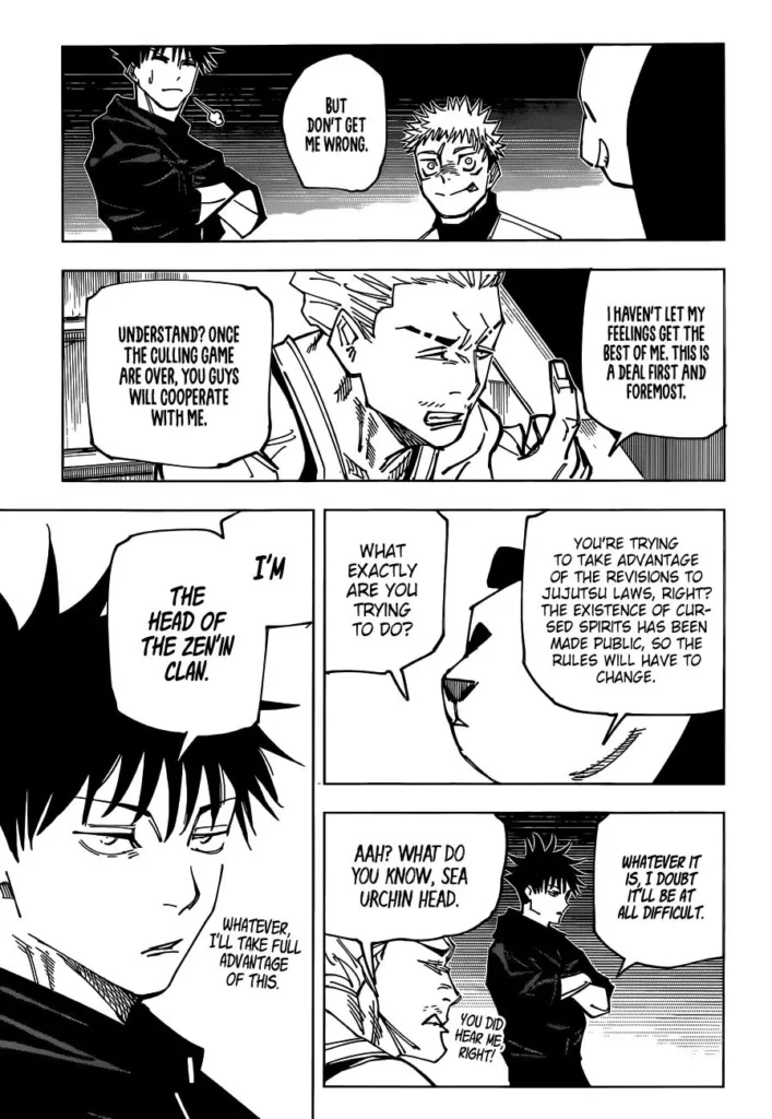 JJK Manga Chapter 158 4
