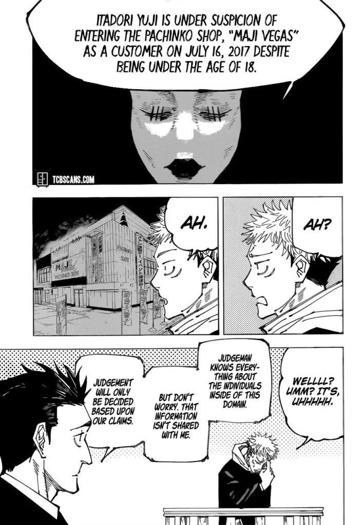 JJK Manga Chapter 164 4