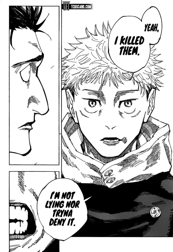 JJK Manga Chapter 165 19