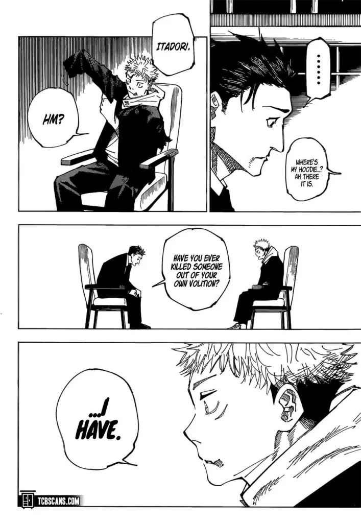 JJK Manga Chapter 166 18