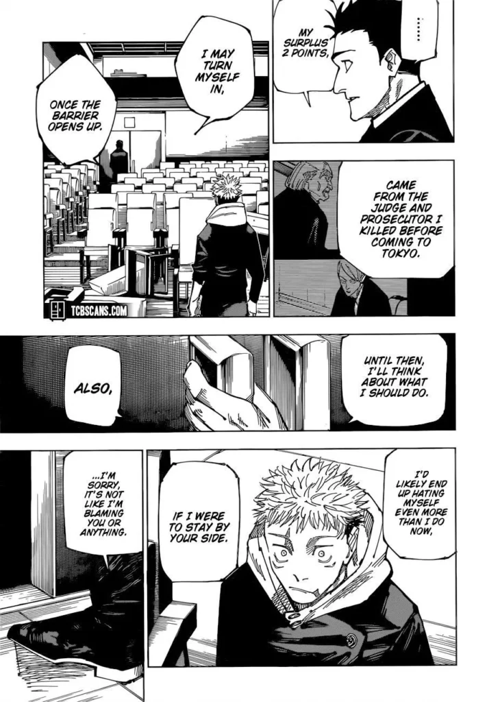 JJK Manga Chapter 167 4