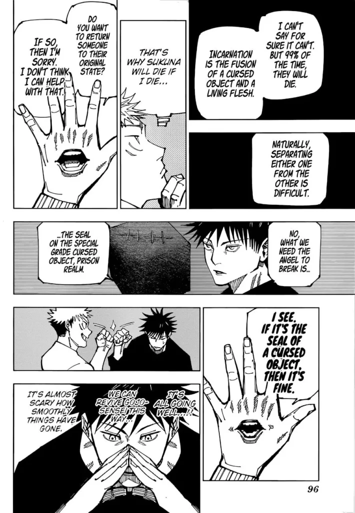 JJK Manga Chapter 199 16