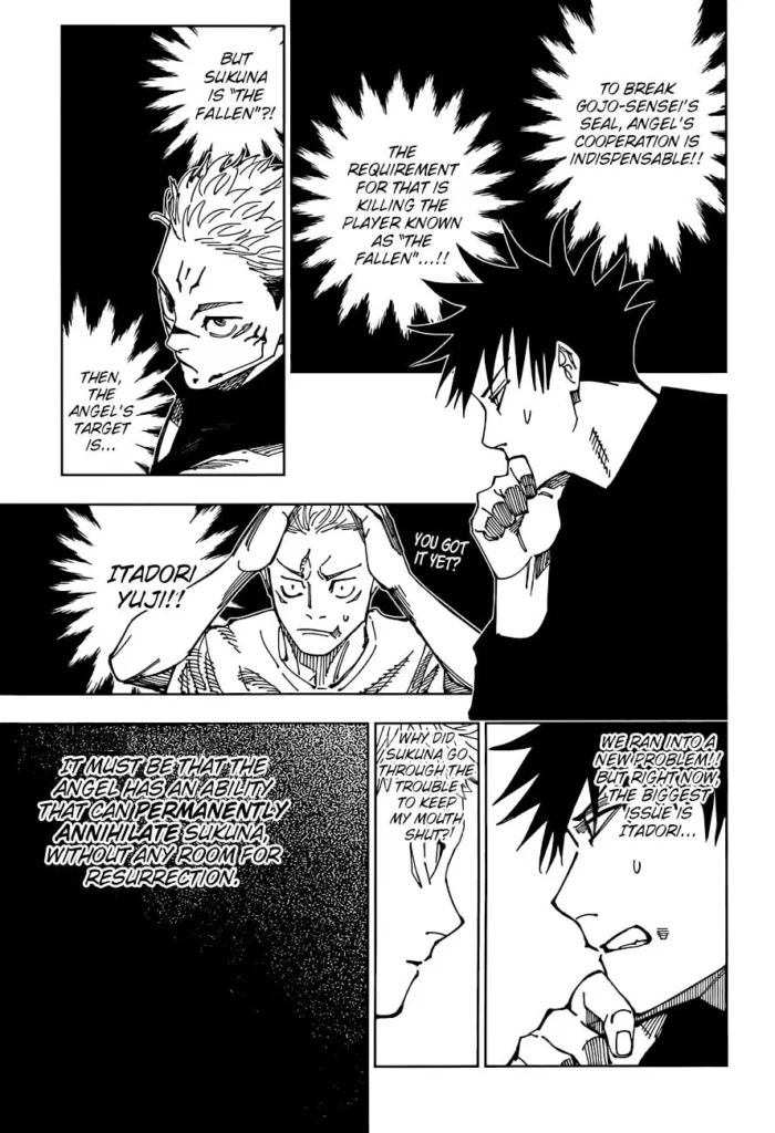 JJK Manga Chapter 200 5