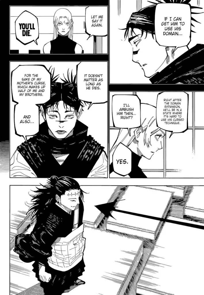JJK Manga Chapter 203 2