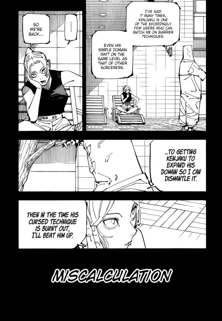 JJK Manga Chapter 206 5