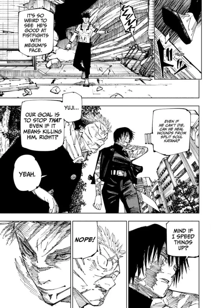 JJK Manga Chapter 215 9