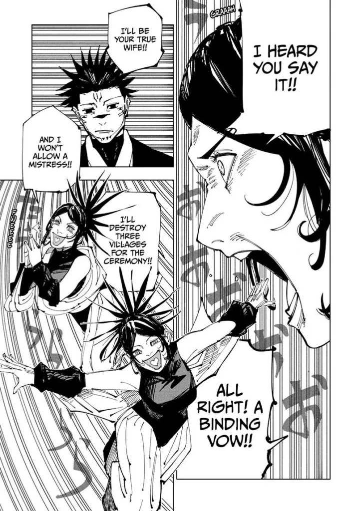 JJK Manga Chapter 217 7