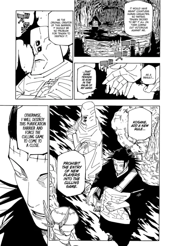 JJK Manga Chapter 220 5