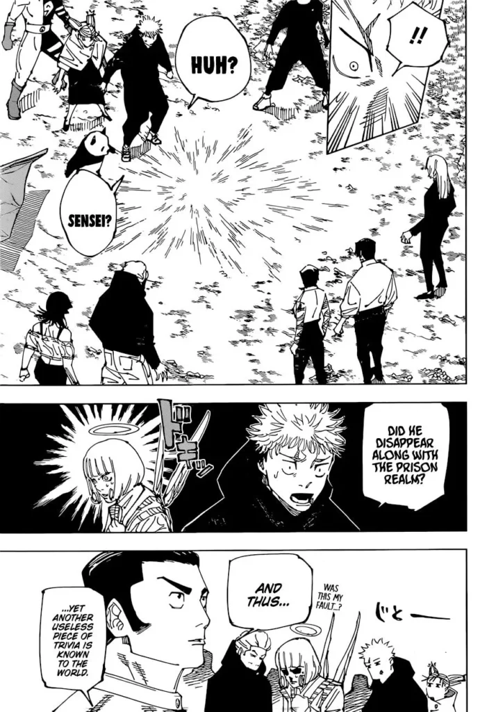 JJK Manga Chapter 221 7