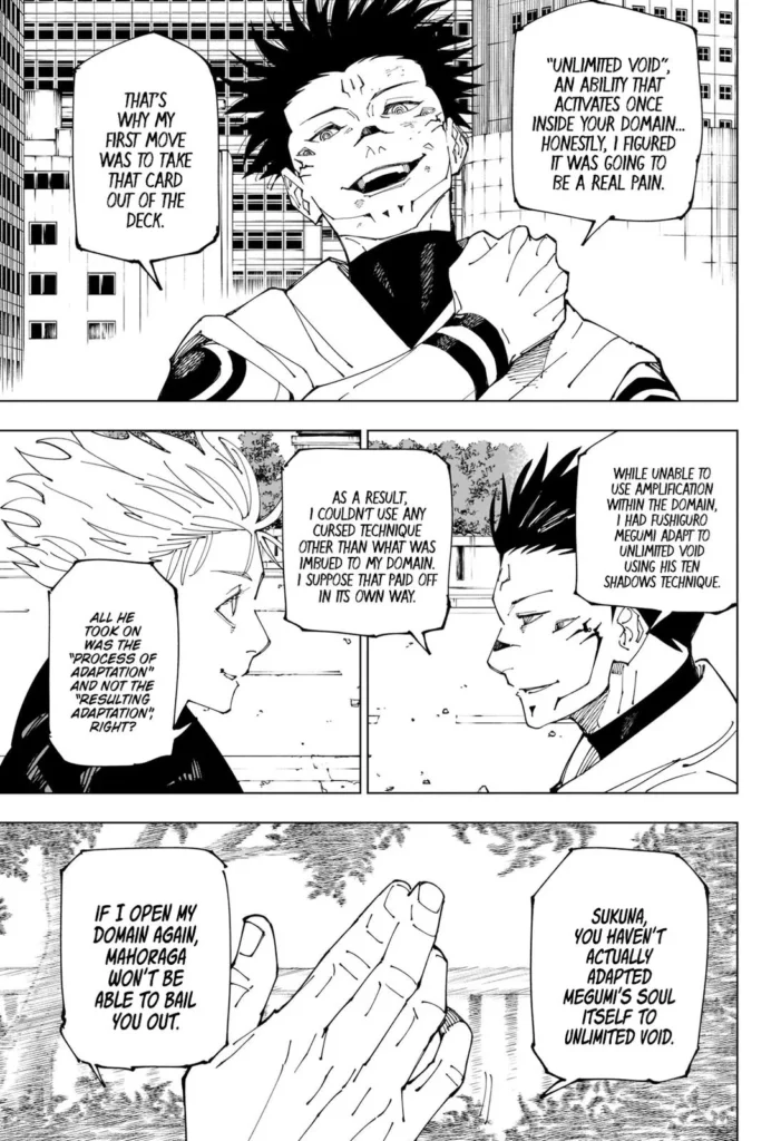 JJK Manga Chapter 230 7