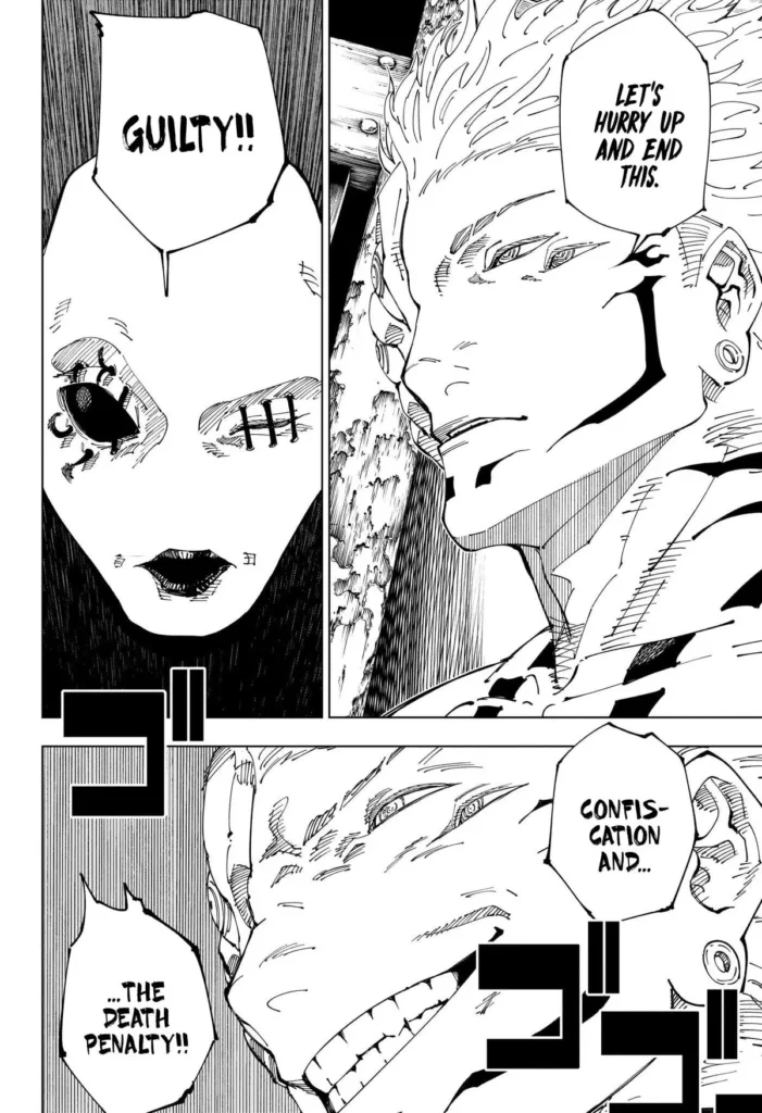 JJK Manga Chapter 245 14