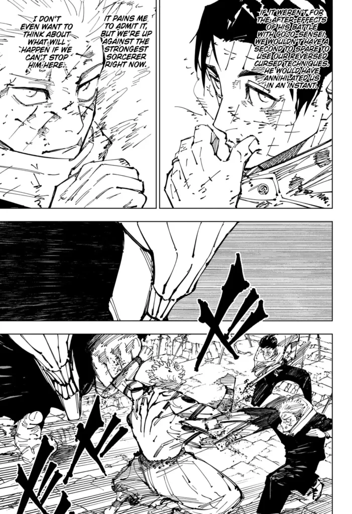 JJK Manga Chapter 250 15