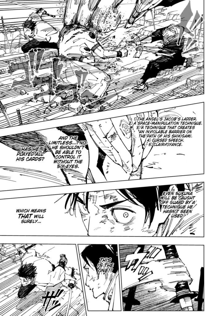 JJK Manga Chapter 250 17