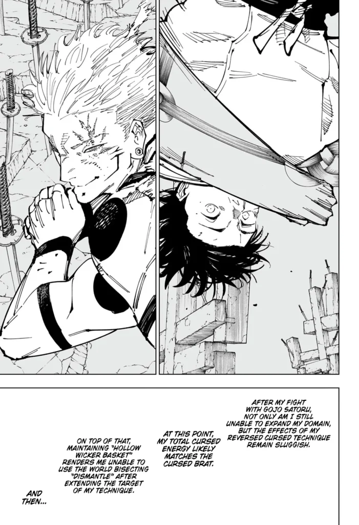 JJK Manga Chapter 250 5
