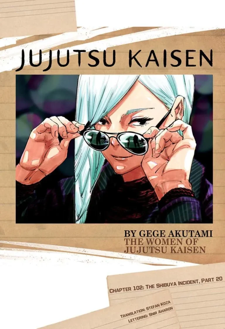 Jujutsu Kaisen Manga Chapter 102