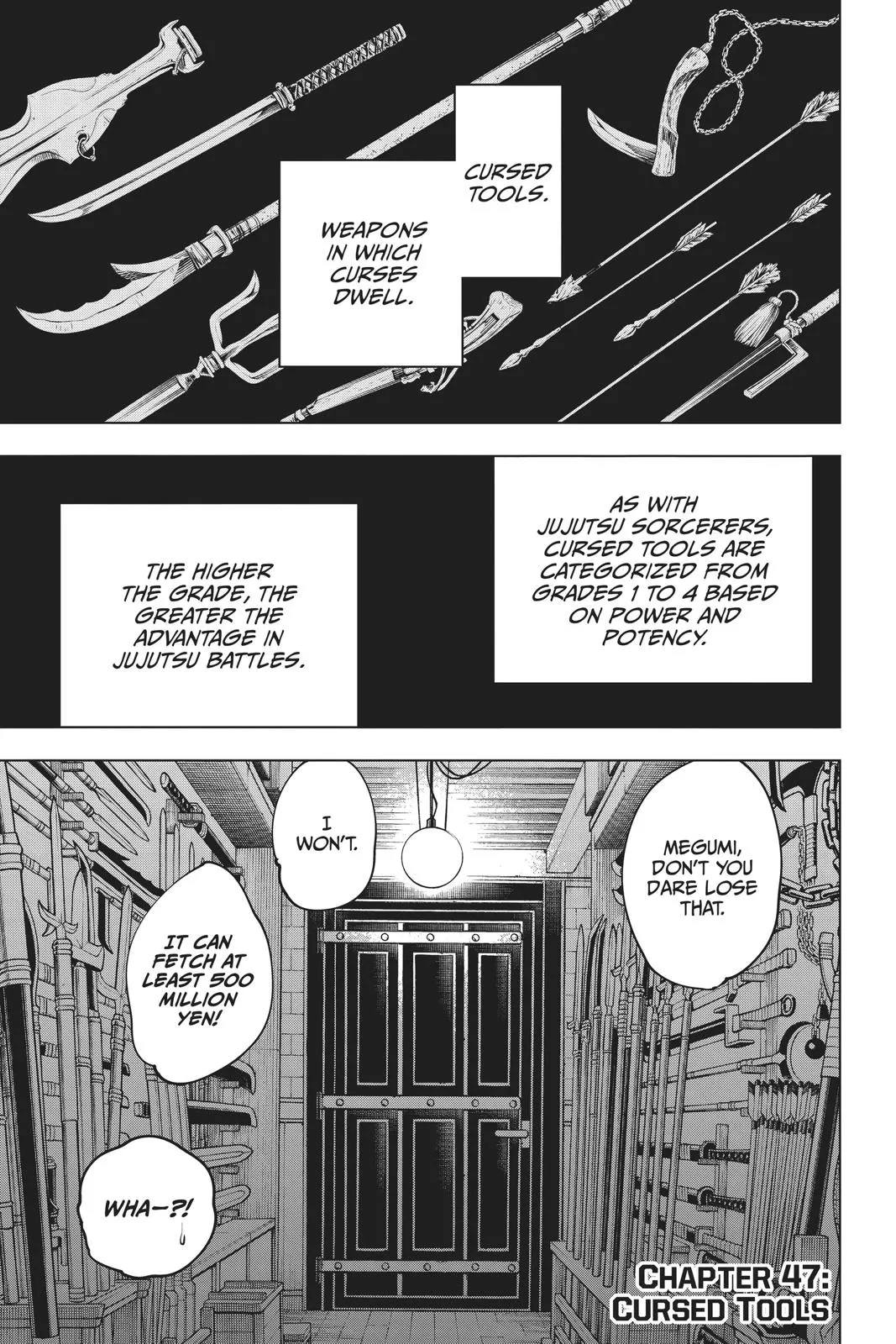 Jujutsu Kaisen Manga Chapter 47